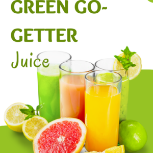 Green Modern Fruit Juice (Poster)